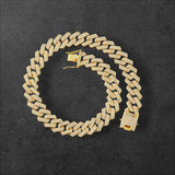 Iced Out Gold Cuban (LARGE)